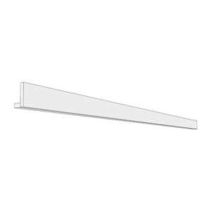 Crown base L-shaped moulding. 4" high, 2 1/2" deep, 95 1/2" long. Required if adding a decorative crown. Finished on front and bottom.